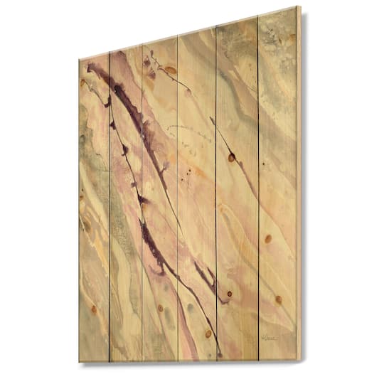 Designart - Shaby Pink Marble